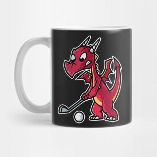 Dragon Golf Player Golfer Golfing Funny Kids Boys product Mug